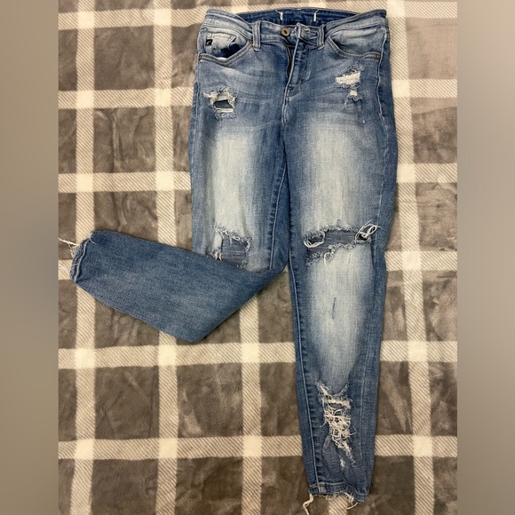 KanCan Size 27 Ripped Skinny Jeans - Picture 15 of 16